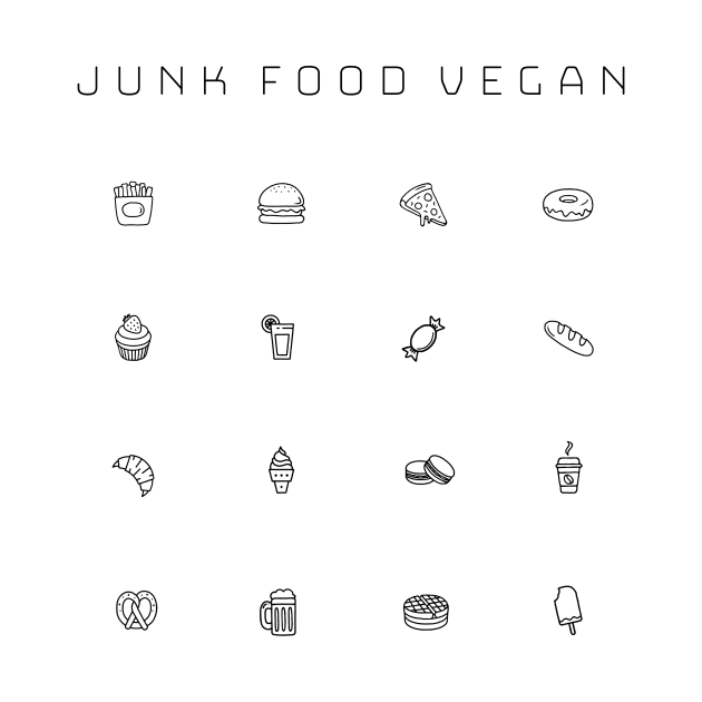 Junk Food Vegan by rtsukamoto