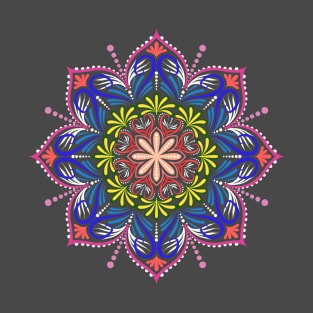 Flowery Mandala T-Shirt