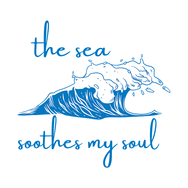 The sea soothes my soul by Gifts of Recovery