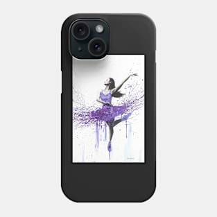 Purple Ballerina Phone Case