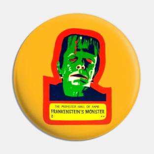 Frankenstein Sticker Pin