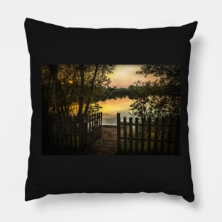 Gateway To The Lake Pillow