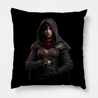 Baldur's Gate 3 Reimagined Rogue Pillow