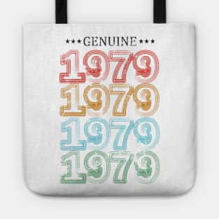 genuine 1979 birthday gift Tote