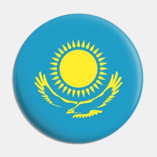 Kazakhstan Flag - Borat Pin