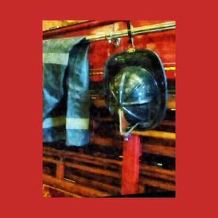 Firemen - Fireman's Helmet and Jacket T-Shirt