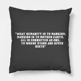 Humanity Pillow