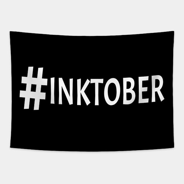 inktober Arta Challenge Gift Idea Tapestry by soufyane