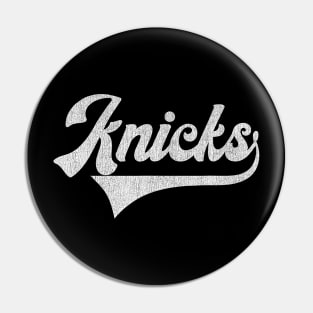 Knicks Name Vintage Retro Gift Men Women Boy Girl Pin