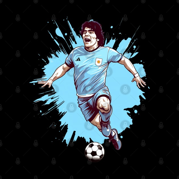 Maradona by Ciokermatt