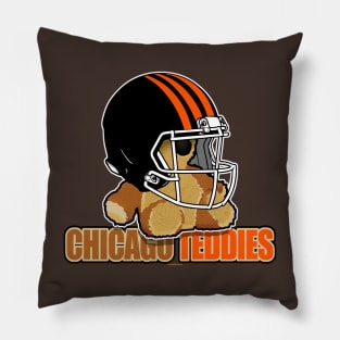 Chicago Teddies Pillow