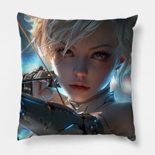 Archer Number 9 Pillow