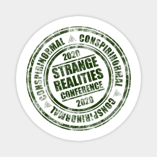 Strange Realities 2020 Official Weathered Seal 1 Magnet