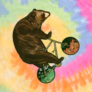 BMX Rider Bear T-Shirt