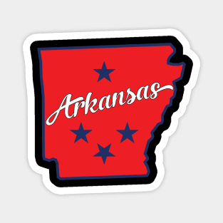 Arkansas State Gift Magnet