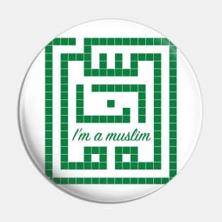 Ana Muslim - Im a Muslim Pin