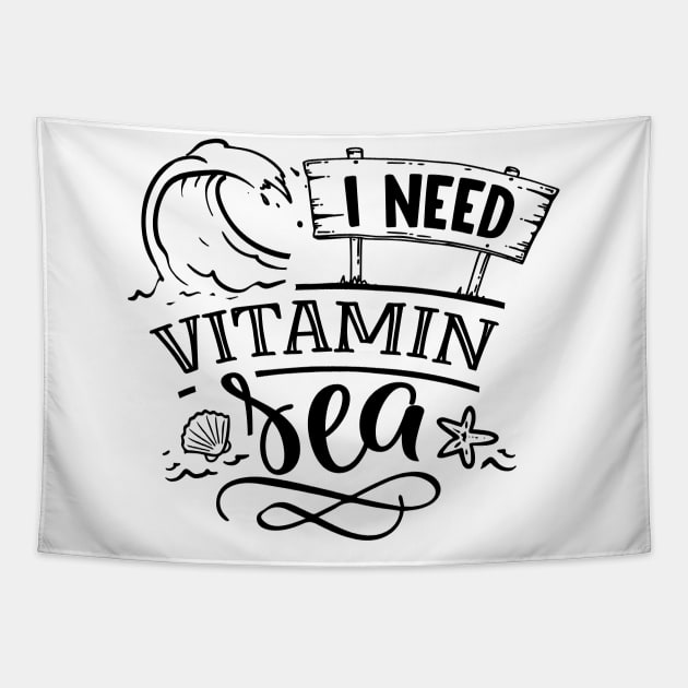 I need vitamin sea Tapestry by busines_night