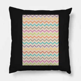 Distressed Chevron - Multi Pillow