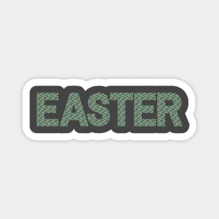 Easter X Cacti Magnet