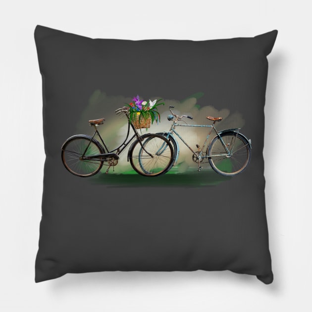 Fahrräder Pillow by sibosssr