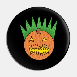 Happy Hallo WEEN Jack-O-Lantern Pin