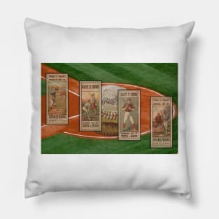 Old Time Baseball Pillow