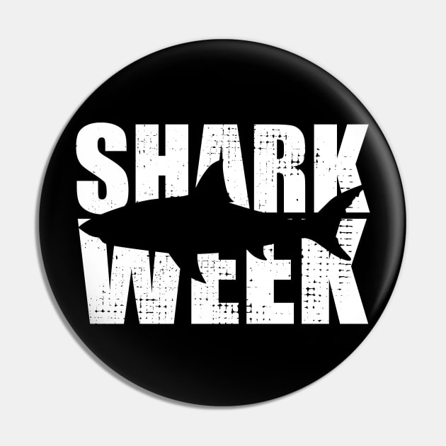 Shark week Pin by ArtStopCreative