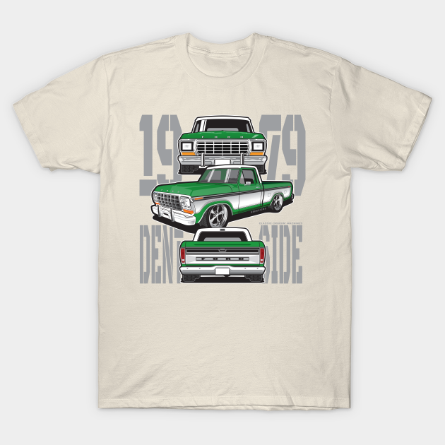 1979 dentside truck collage - Truck - T-Shirt