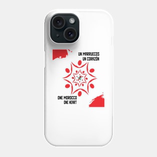 Proud Morocco Flag Gift Moroccan Lovers For Men's Women's Phone Case