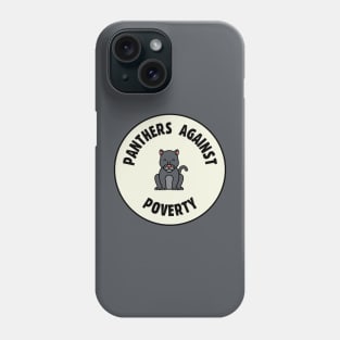 Panthers Against Poverty Phone Case