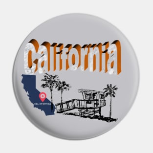 california Pin