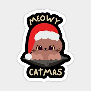 Meow Catmas Magnet