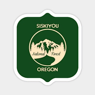 Siskiyou National Forest Oregon Magnet