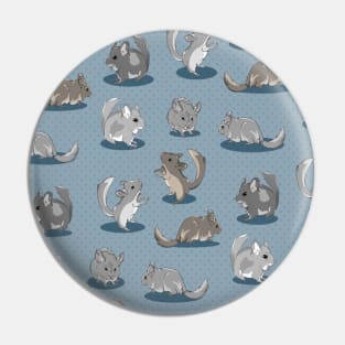 Chinchilla Pattern Pin