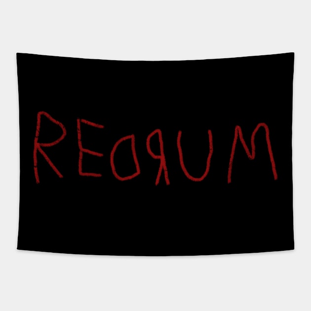 REDRUM Tapestry by tvshirts