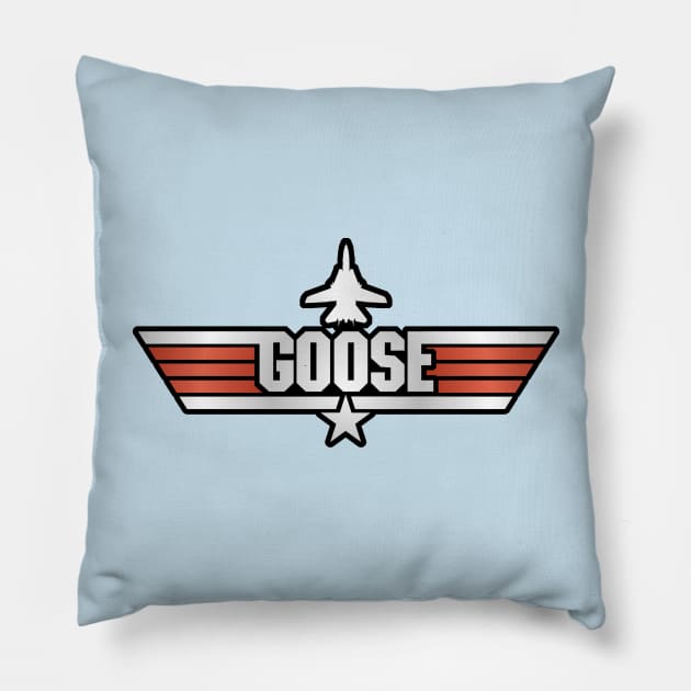 Top Gun Style - Goose Pillow by RetroCheshire