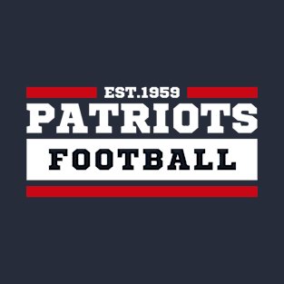 Patriotsss Football Est.1959 New Edition 2 T-Shirt