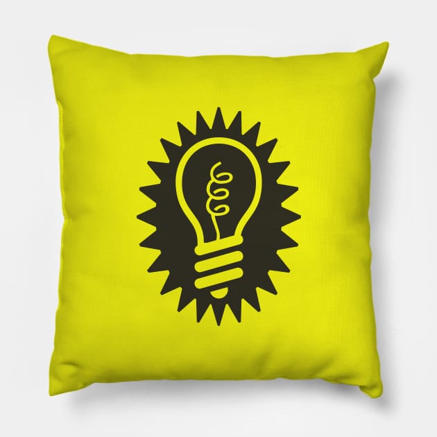 Light Bulb Pillow by mafmove