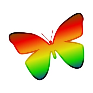 Rainbow Butterfly T-Shirt