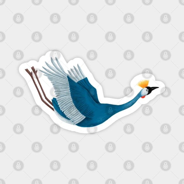 Bird Flying Magnet by Mako Design 