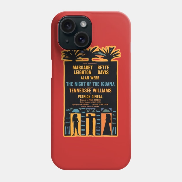 1961 NIGHT OF THE IGUANA Phone Case by JINTOMANG