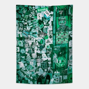 Green Street Art Sticker NYC Tapestry