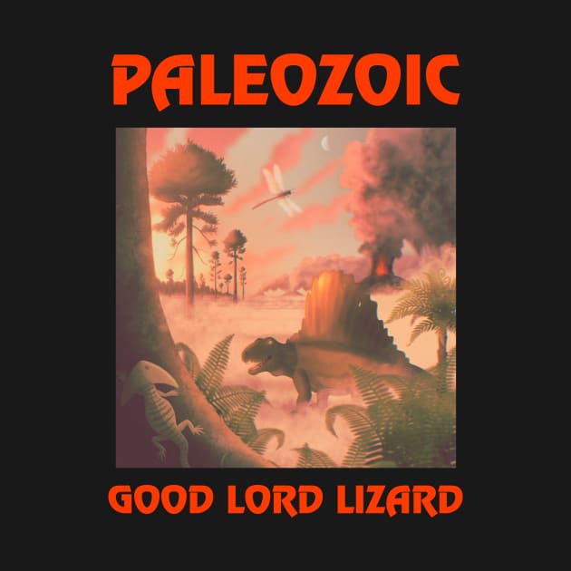 Good Lord Lizard - Paleozoic T-Shirt by Good Lord Lizard