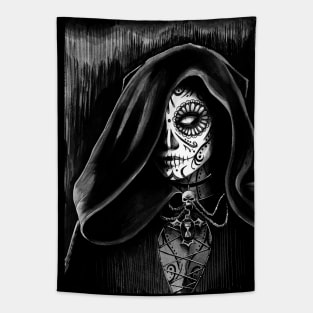 Lady Death - Inktober 2018 Tapestry