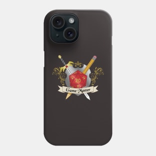 Game Master Crest Phone Case