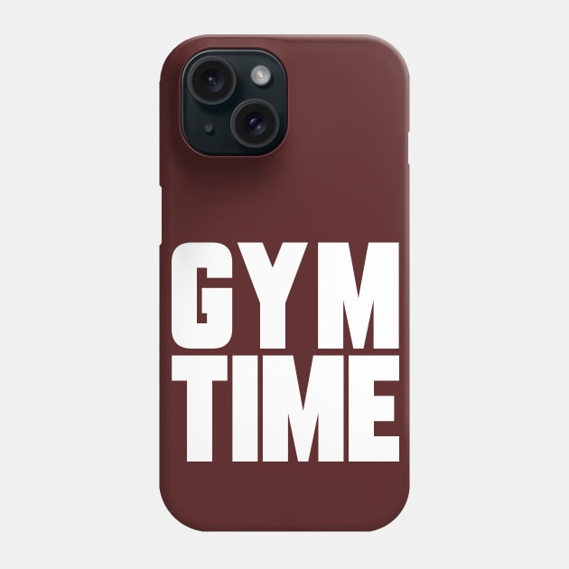 Gym Time Phone Case by OldTony