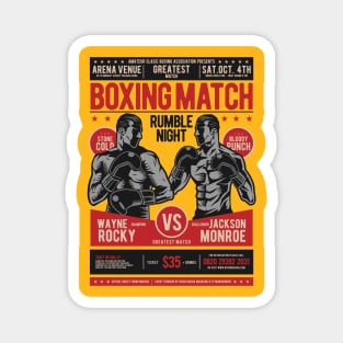 Boxing Match Magnet