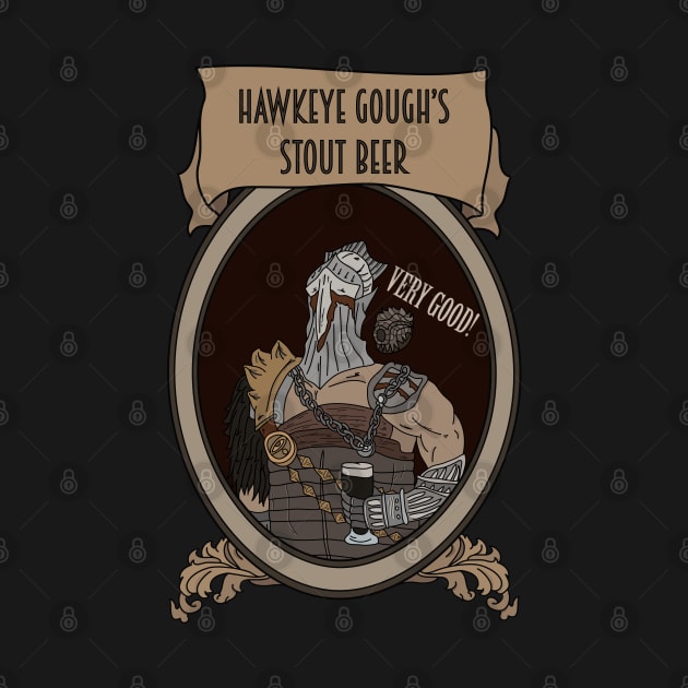Dark Souls - Hawkeye Gough's Stout Beer by DigitalCleo