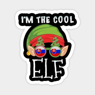 Christmas  I'm The Cool Slovakian Elf - Gift for Slovakian From Slovakia Magnet