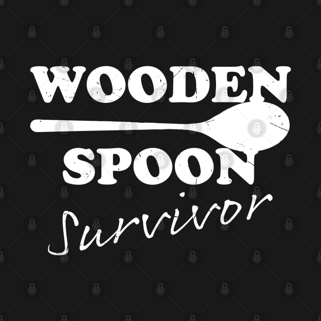 Wooden Spoon Survivor - offensive funny by GKalArt